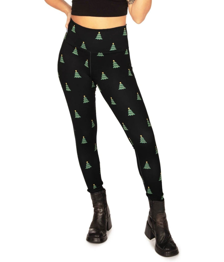 Christmas Lights Holiday Leggings - Designed By Squeaky Chimp T-shirts &  Leggings