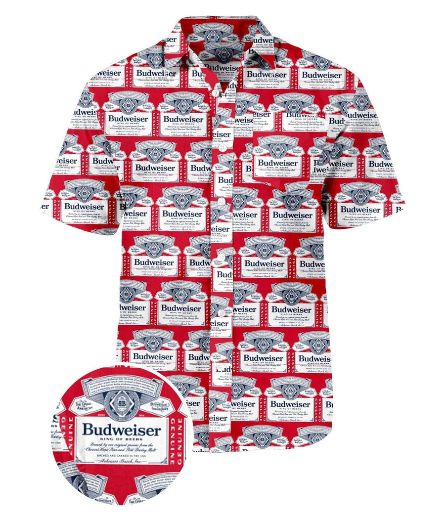 Men's Americold One Budweiser Button Down Shirt