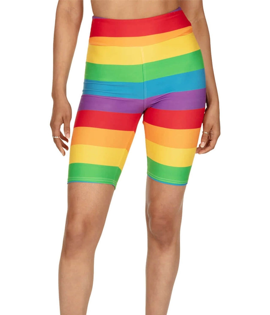 gay pride rainbow shorts