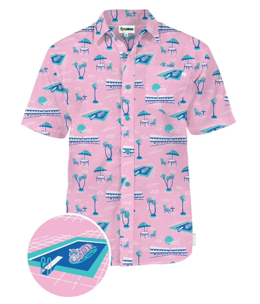 Neon Dinosaur Hawaiian Shirt: Men's Summer Outfits | Tipsy Elves