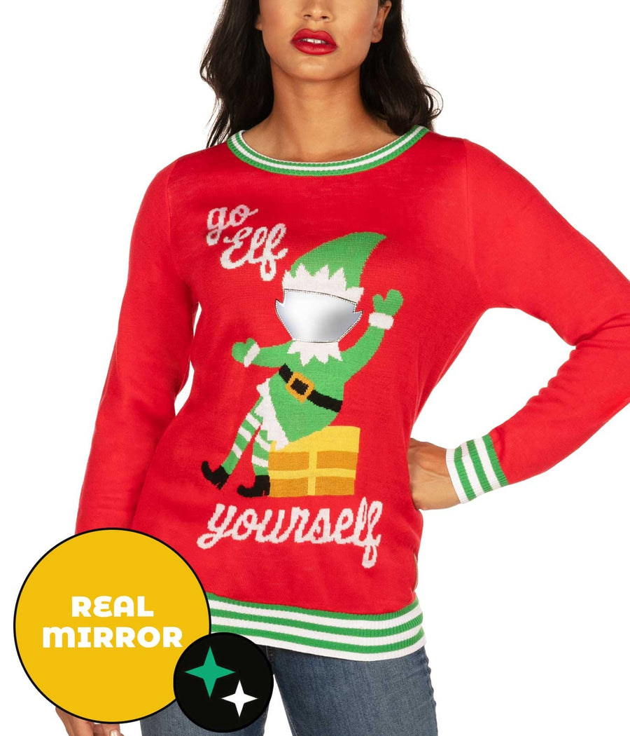 Santa Thong Ugly Christmas Sweater