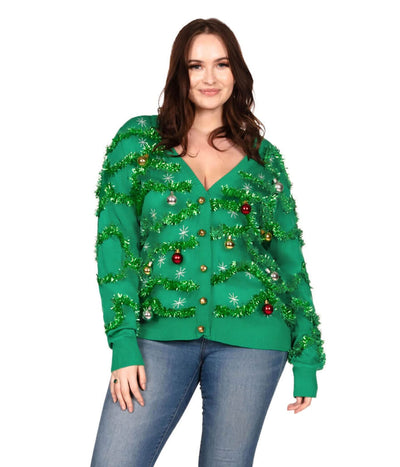 Gaudy Garland Size Christmas Women's Christmas Outfits | Tipsy Elves