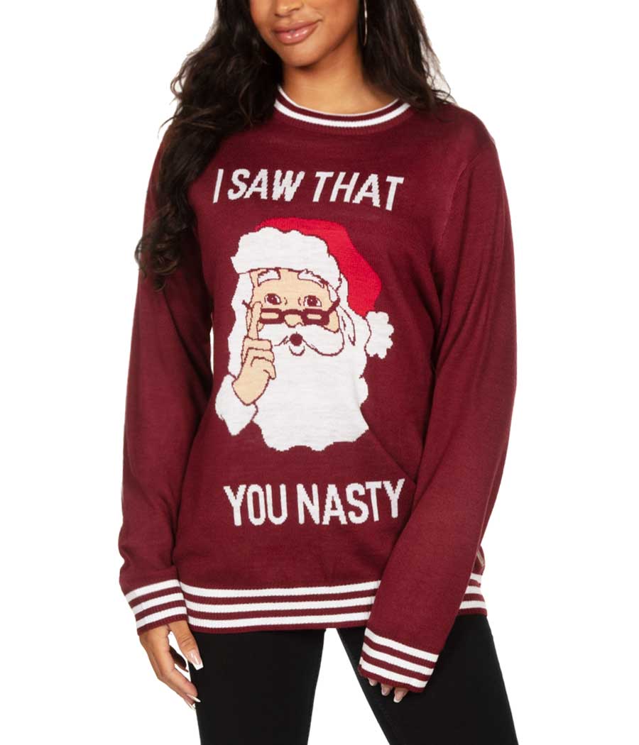 oversized tacky christmas sweaters