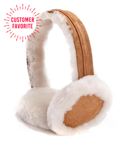 CLASSIC SHEARLING EARMUFFS - Black – Woolsy