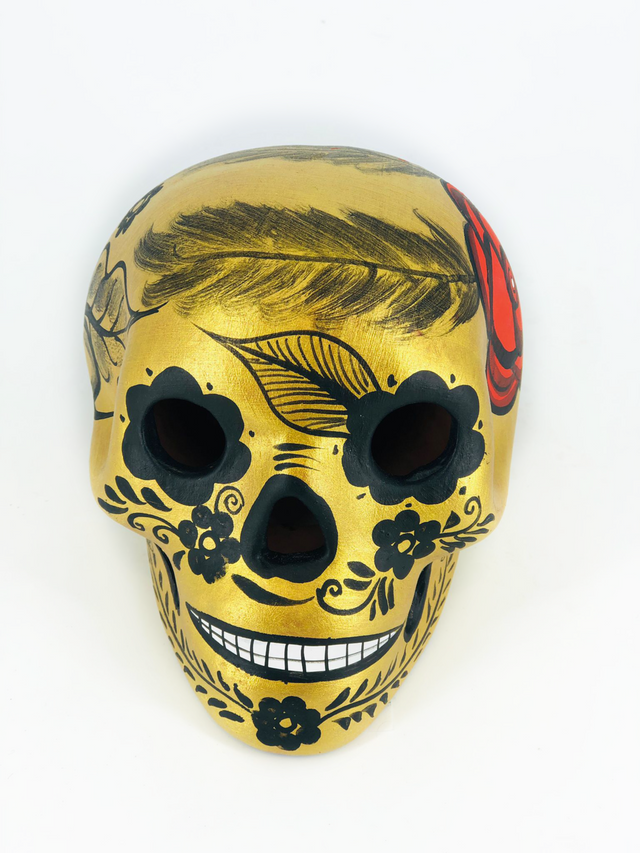 Colar Mini Cadeado Skull Banho de Ouro – SKULL