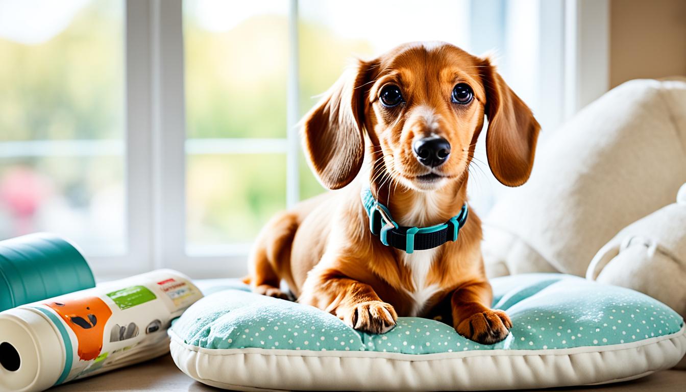 English Cream Dachshund