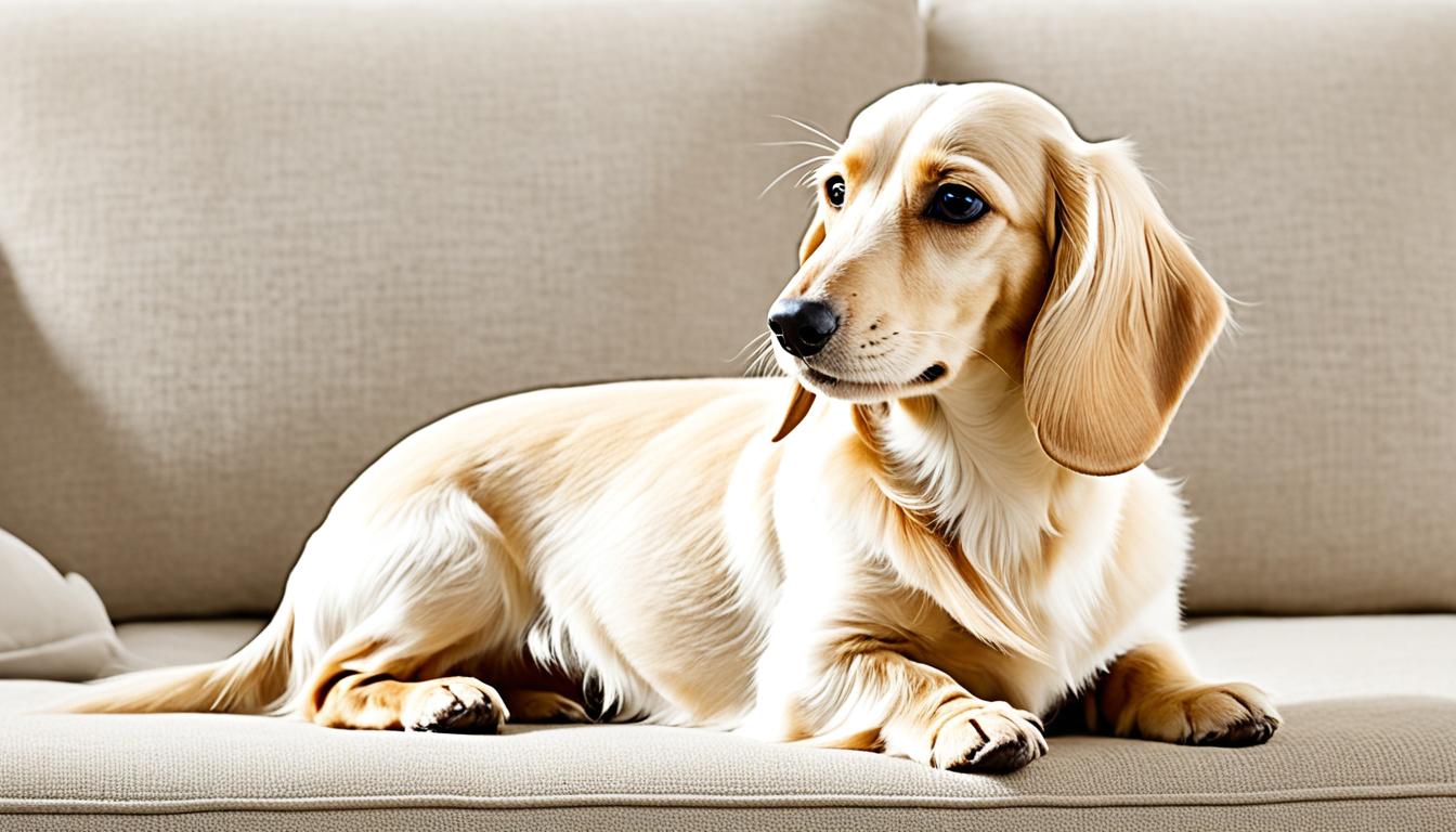 English Cream Dachshund