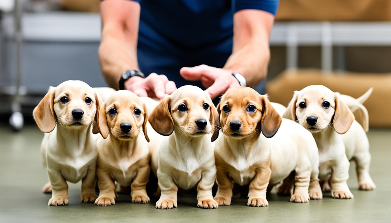 English Cream Dachshund