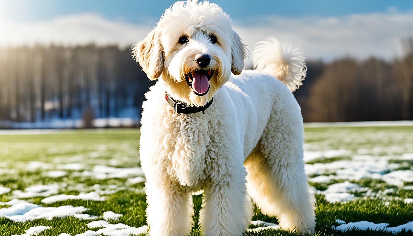 White Labradoodle