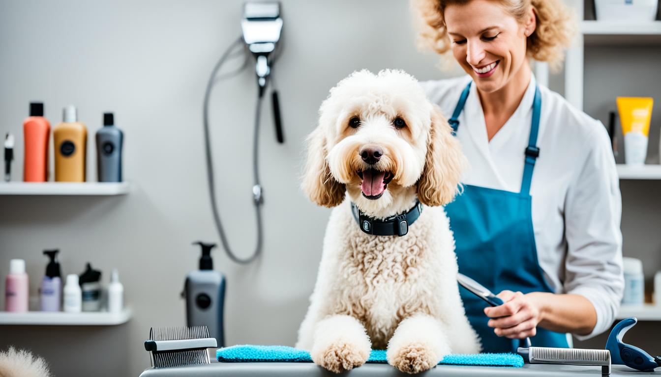 White Labradoodle