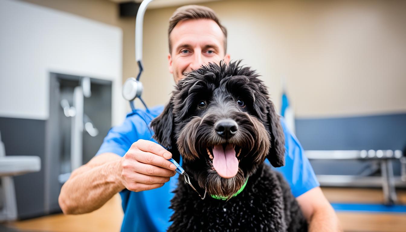 black Labradoodle