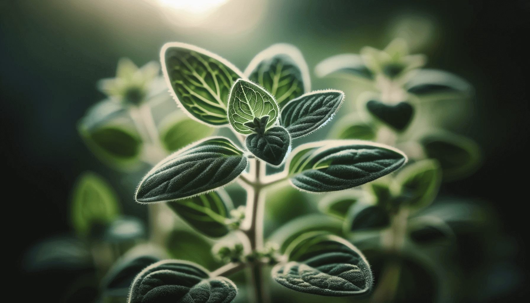 Oregano leaves and stems