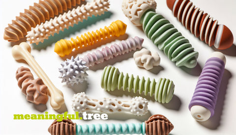 Dental chew toys for dogs