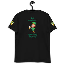 Load image into Gallery viewer, Irish I Were Lucky - Funny Men&#39;s St. Patrick&#39;s Day T-Shirt
