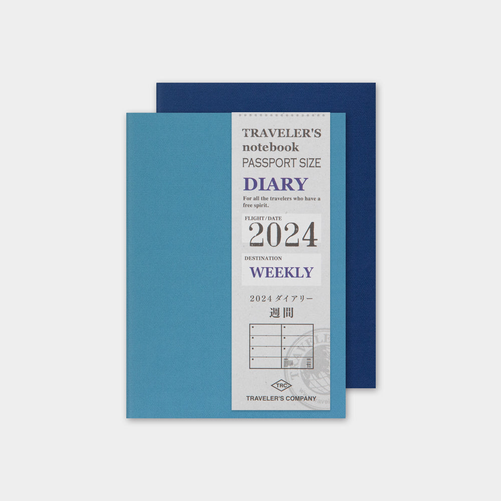 Agenda Hebdo Vertical (2024) - TRAVELER'S notebook (Classique