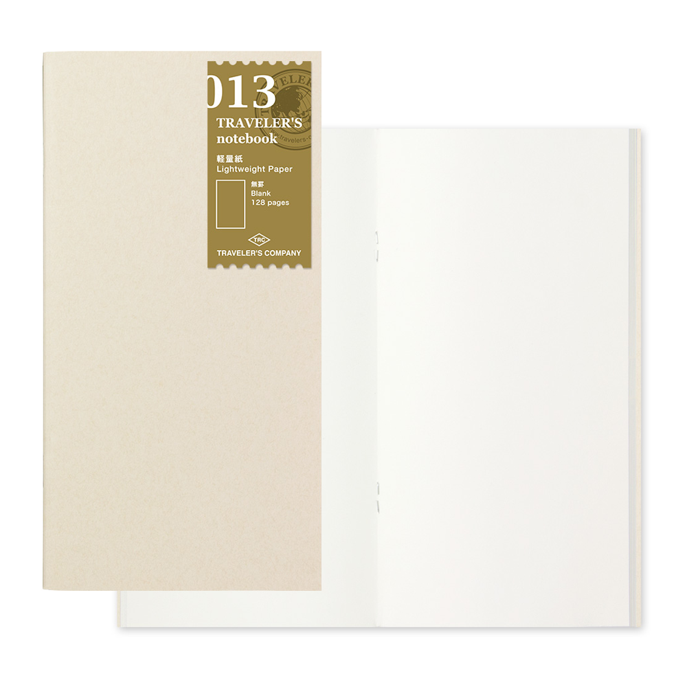 012 TRAVELER Notebook Regular - Refill - Sketch Notebook - The Paper  Seahorse