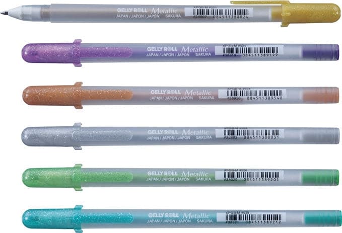 SKY BLUE Stardust Glitter Gel Pen by Sakura < Peddlers Den