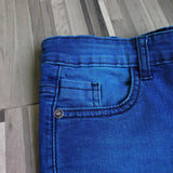 Azure Blue Slim Fit Jeans - Italiano.pk