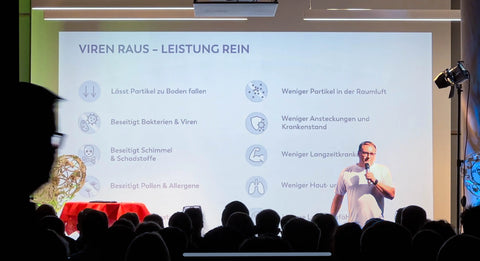 Andreas Wartha präsentiert auf der Böblinger Businesswoche 