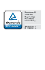 TÜV zertifiziert