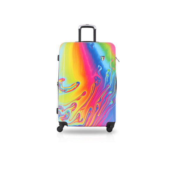 Vertical Rainbow Travel Duffle Bag