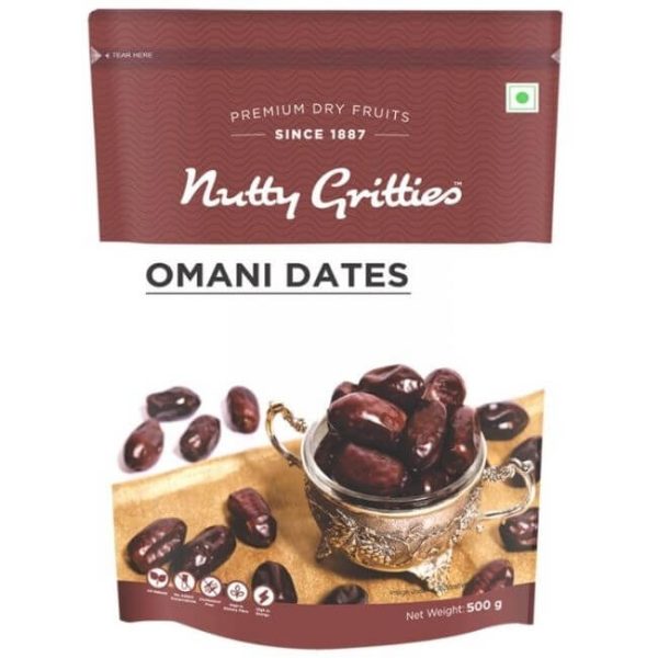 Nutty Gritties Omani Dates 500 Gm