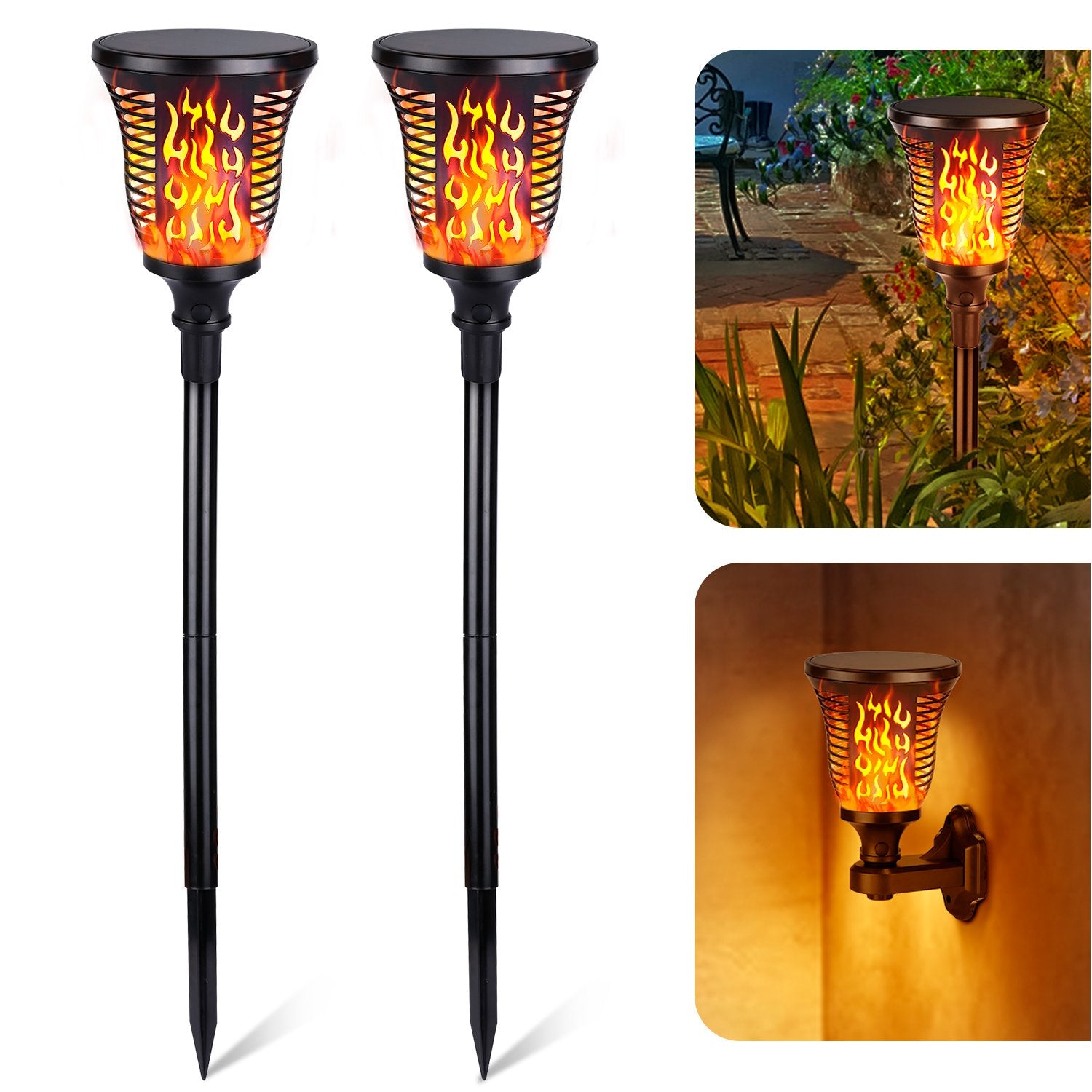 flicker solar lights