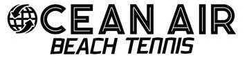 Ocean Air Beach Tennis Logo -  Ocean Air paddles, rackets and accessories are available for sale on "i am Beach Tennis", iambeachtennis.com