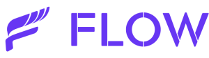 Logo for Flow Beach Tennis just one of the brands for Beach Tennis/Pickleball/Padel you will find at iamRacketsports.