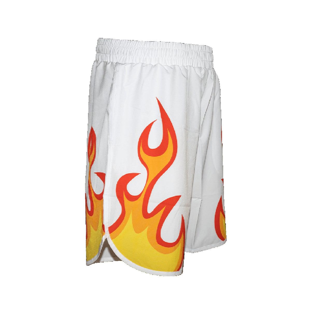 Heroe's Brand Italia Men's #FLAME Beach Tennis Game Shorts in white ...