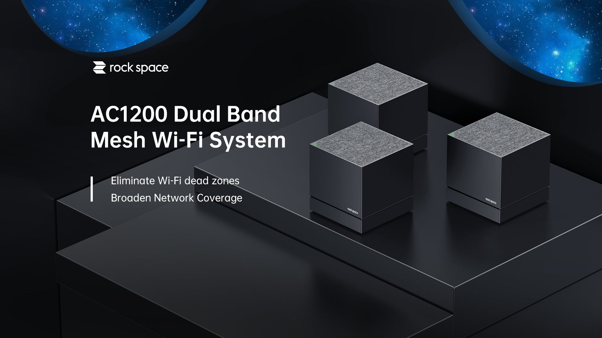 AC1200 dual band mesh Wi-Fi system