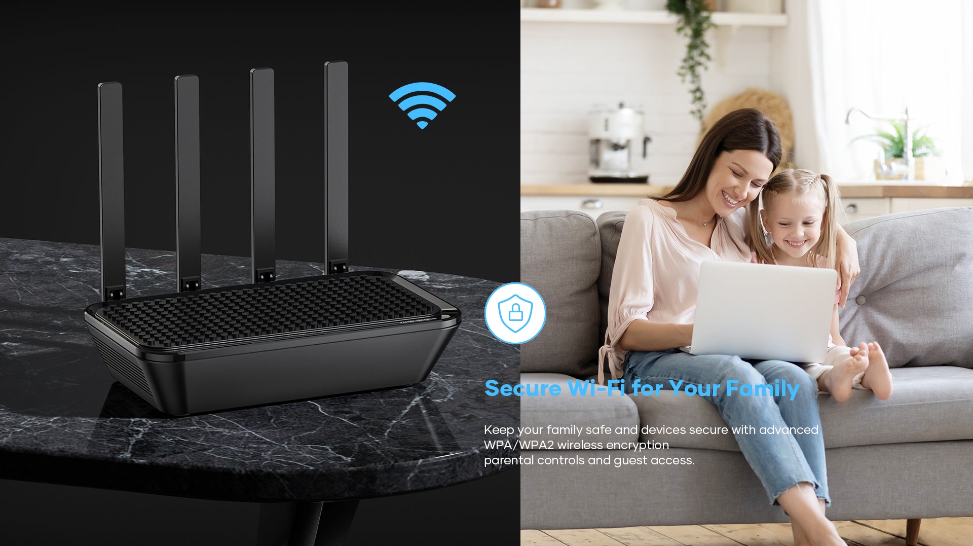 secure Wi-Fi for your family