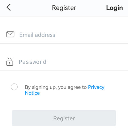 Register an RS WiFi account