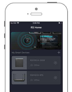 set up rockspace devices on your phone