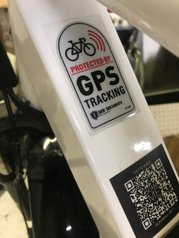 electric bike with GPS tracking system