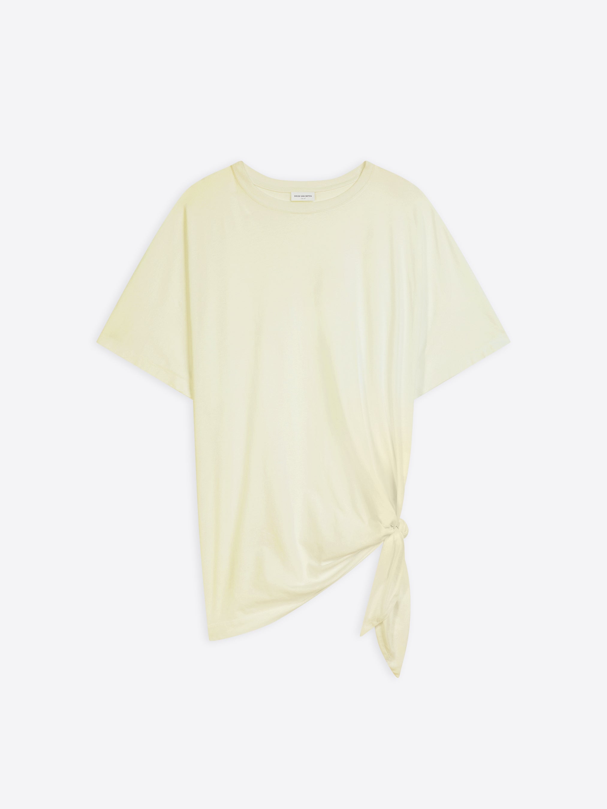 Draped knot tee