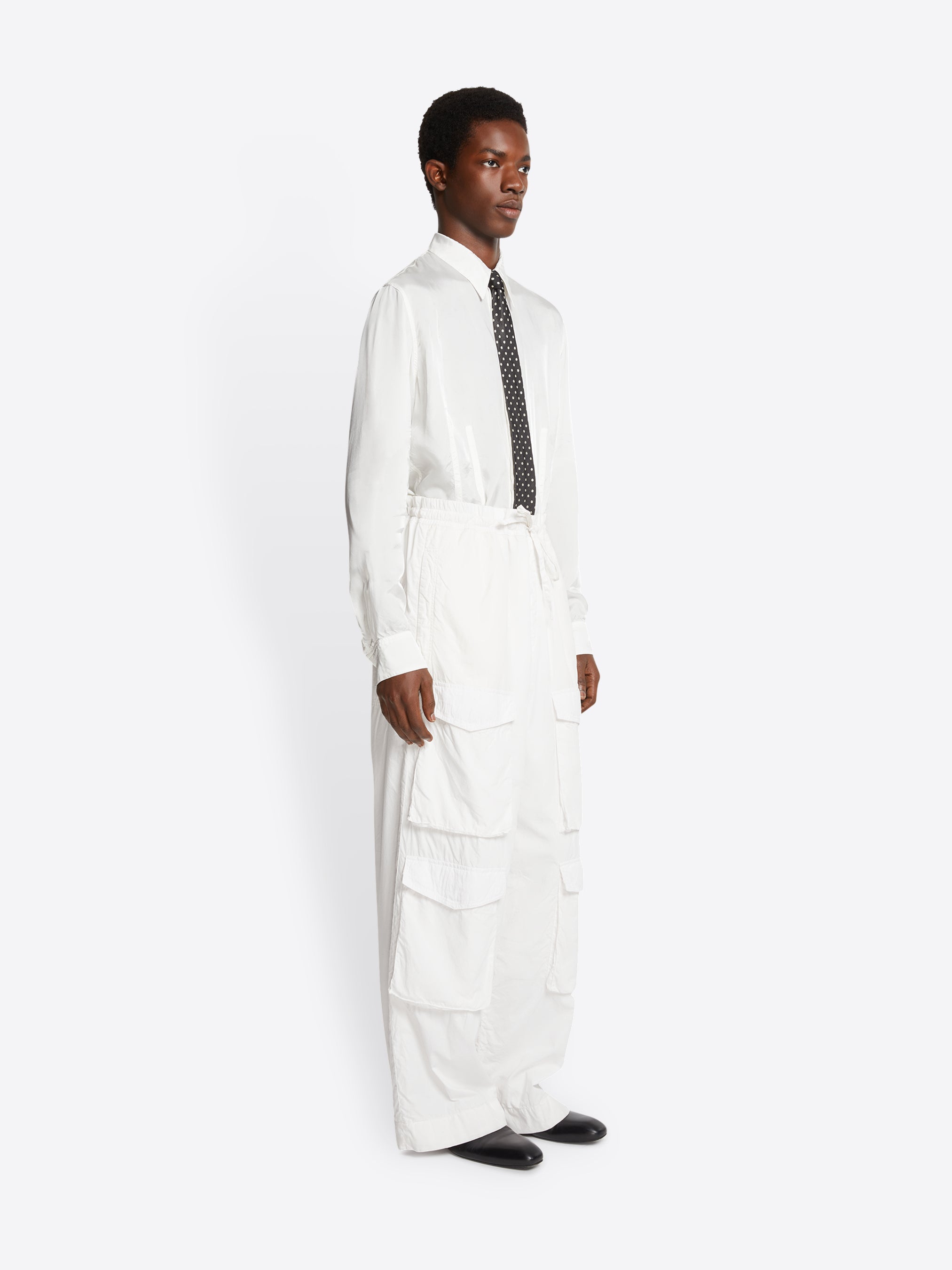 DRIES VAN NOTEN ARCHIVE CARGO WHITE 44-