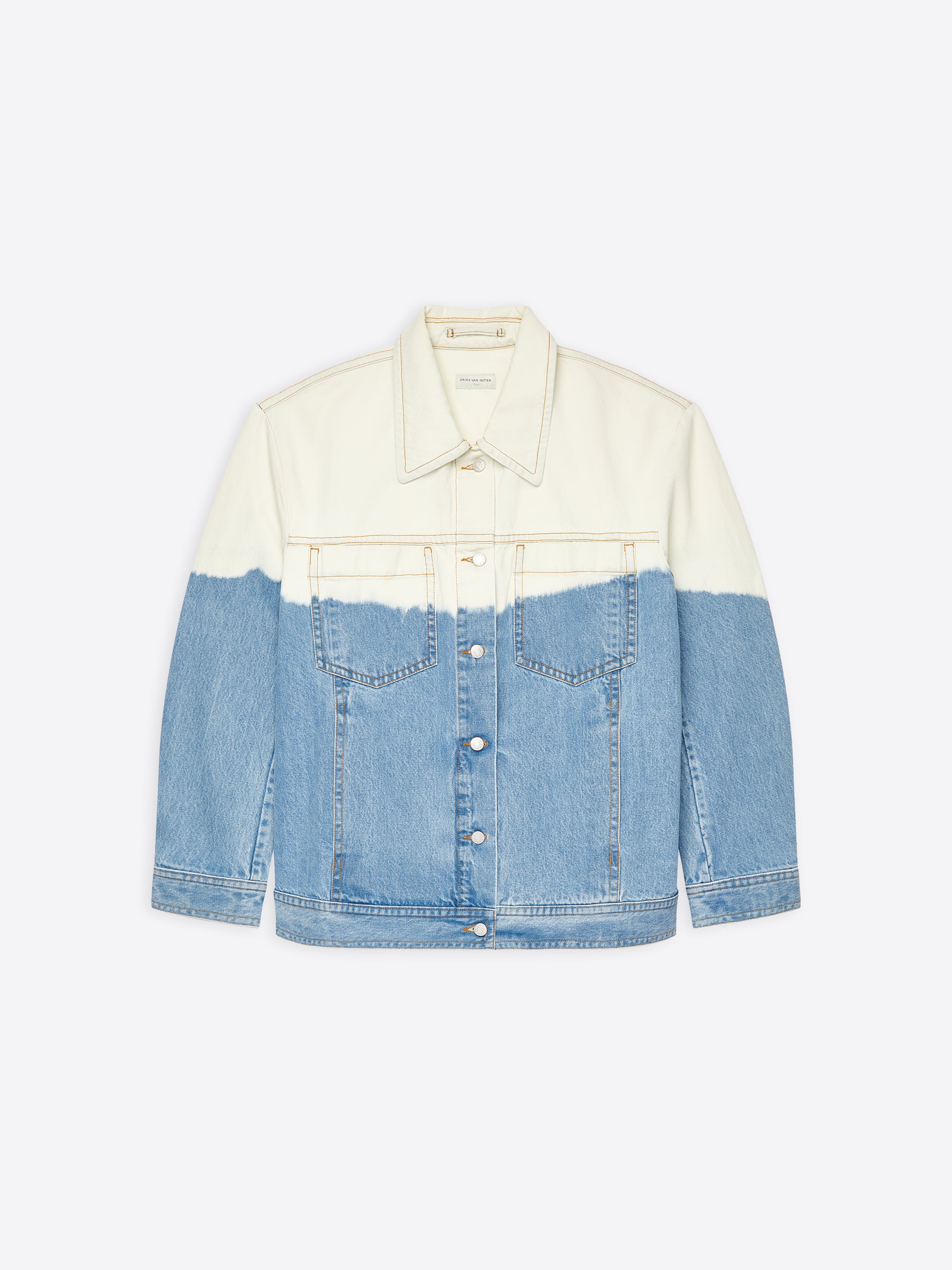 Belted denim jacket - Women Denim Capsule | Dries Van Noten