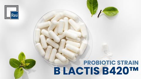 Add a Probiotic to Your Supplement Line: Expert Advice from Rasi Labs using the B. Lactis B420™ Strain