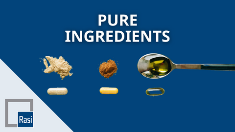 Rasi Laboratories pure ingredients