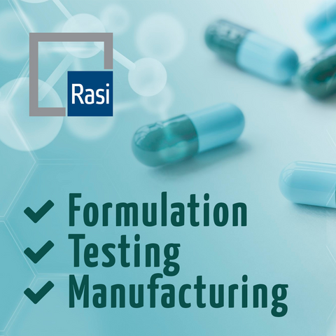 formulation, testing, manufacturing