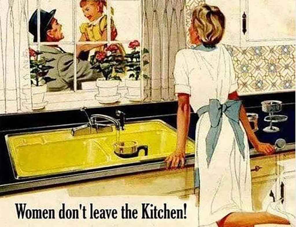 Hardee's Women Don't Leave The Kitchen 1952 Ad