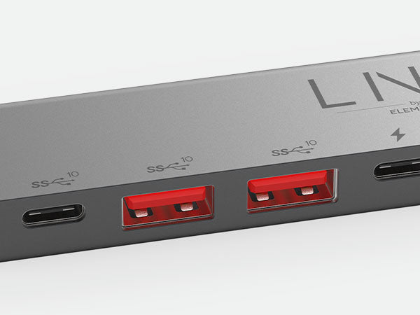 8in1 Pro Studio USB-C 10Gbps Multiport Hub with PD, 8K HDMI and 2.5Gbe –  LINQbyELEMENTS