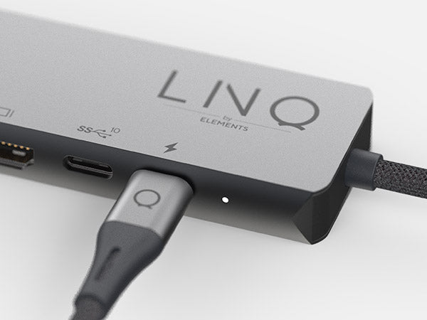 6in1 Pro USB-C 10Gbps Multiport Hub with 4K HDMI and Ethernet –  LINQbyELEMENTS