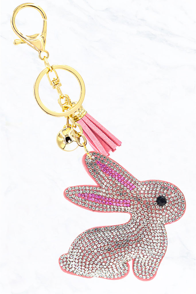 Glittering Crystal French Bulldog Keychain – Suzie Q USA