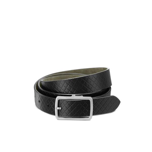 Buy Lapis Bard Sullivan Belt Carbon Black 35Mm Buckle with Two Tone  Leather-Chestnut Brown, Brown Color Men