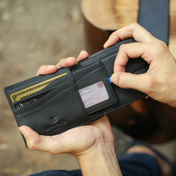 Stanford Cardinal Baseball Leather Bi-Fold Wallet