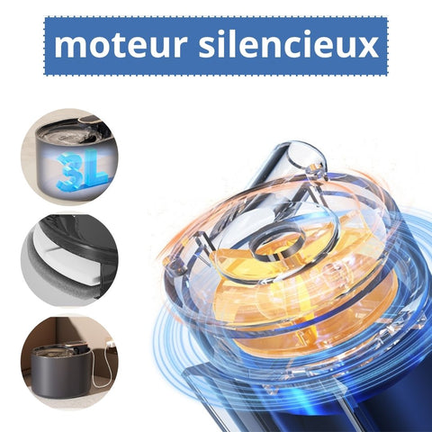 La fontaine à eau design pour chat Hydro Smart de la marque Hoopo - La Psy  de mon chat