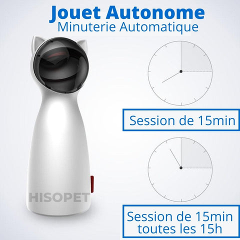 laser chat automatique minuterie