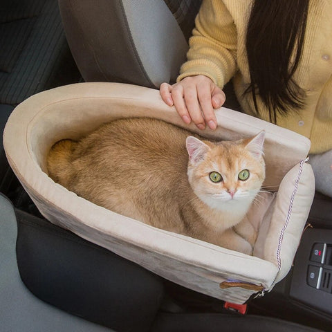 Siège voiture pour chien et chat